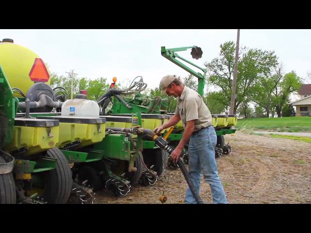 Dennis Planting Corn (4-2010)